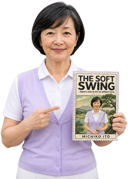 Michiko Ito holding The Soft Swing